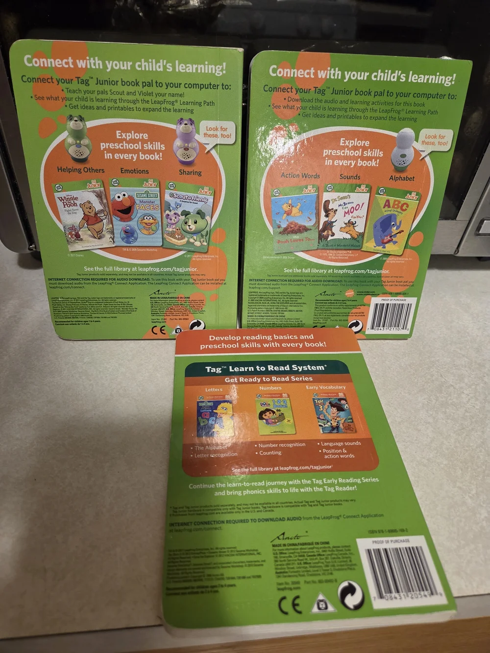 LeapFrog TAG Junior Interactive Book Set